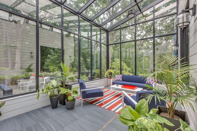 Spring Sunroom Installation